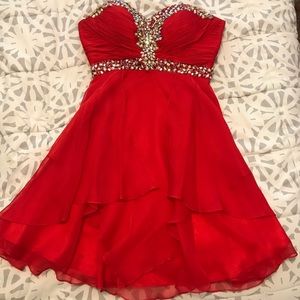 Red HOMECOMING dress!